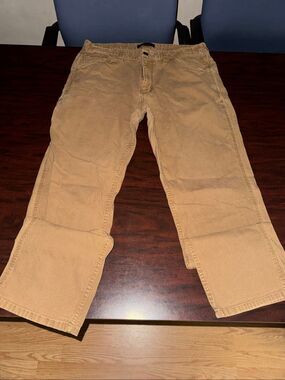 Ridgecut Toughwear Mens Tan Pants Size 38x34